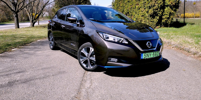 Már érződik a kora, de a hatótávval nincs gond - Nissan Leaf e+ 62 kWh teszt