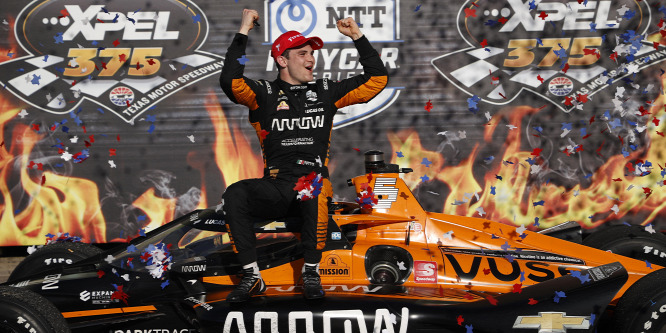 F1-es tesztet kapott ajándékba élete első IndyCar-győzelméért a McLaren versenyzője