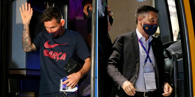 Messi üzent: Megint átb.sztál, te áruló!