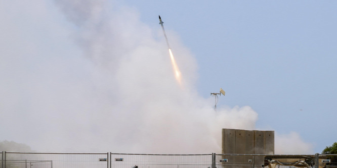 Így védi meg Izraelt a Vaskupola-rendszer a palesztin bombáktól - videó