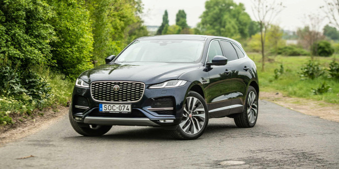 Így dohog a csúcsdízel, mielőtt angolosan távozna - Jaguar F-Pace D300 AWD teszt