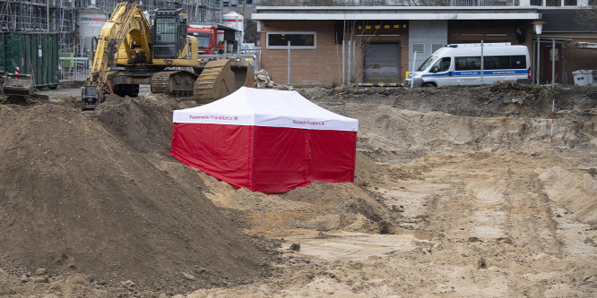 A helyszínen kellett felrobbantani egy 500 kilós világháborús bombát Frankfurtban
