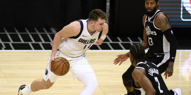 Doncic tripla-duplájával győzött a Dallas az NBA rájátszásában