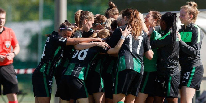 A Ferencváros nyerte a női labdarúgó-bajnokságot – videó