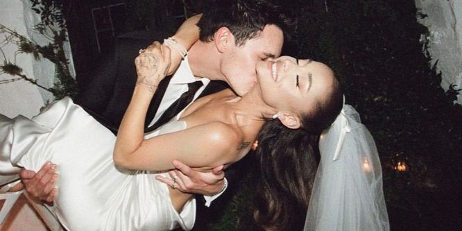 Ariana Grande mutatott pár fotót a titkos esküvőjéről