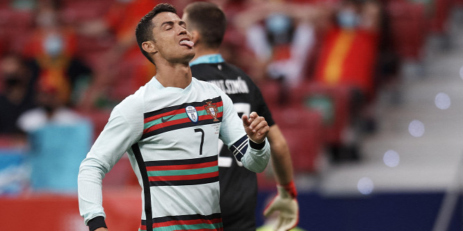Ronaldo nem tudott gólt lőni, a portugálok döntetlent játszottak a spanyolokkal