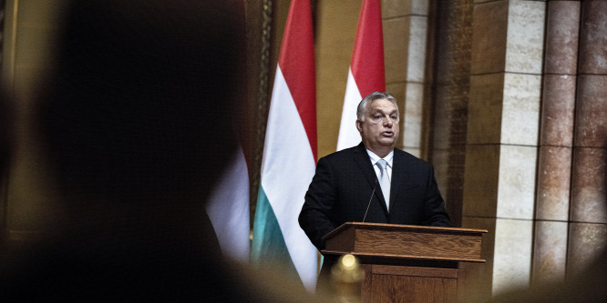 Orbán Viktor fontos bejelentéseket tett a Világgazdaság konferenciáján