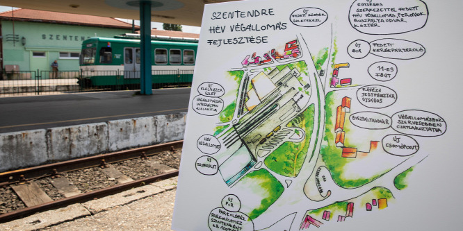 Új intermodális csomópont épül Szentendrén