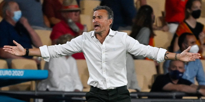 Luis Enrique nagyon csalódott volt a spanyolok váratlan botlása miatt