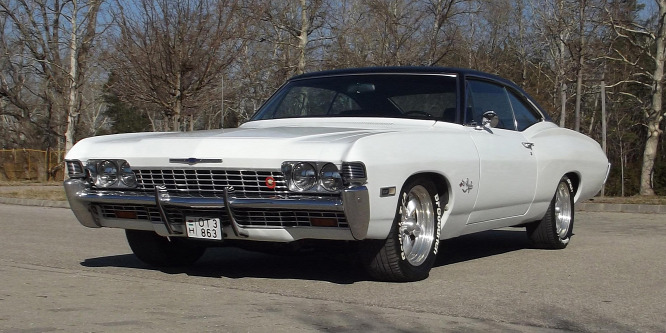 Nyolc henger, négy kerék, két ajtó - Chevrolet Impala Sport Coupe veteránteszt