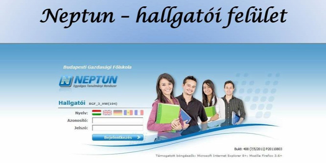 Az elmúlt időszak újdonságai a Neptun rendszerben
