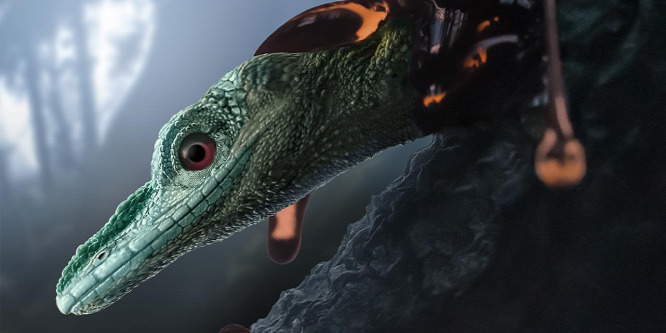 Nem dinoszaurusz volt a borostyánban, egészen más rejtőzött benne