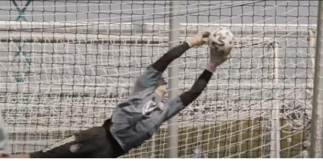 A német kapusok már Cristiano Ronaldo lövéseire készülnek az edzésen - videó