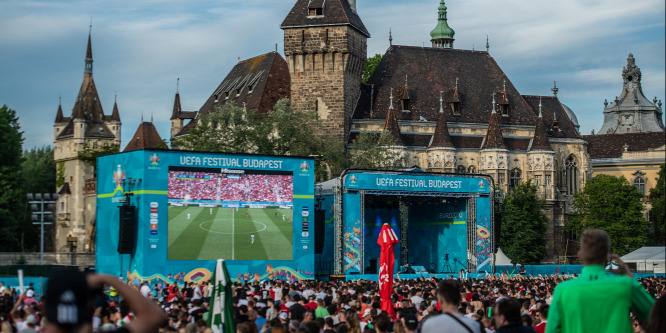 A 18-szoros magyar válogatott futballista is ott lesz a városligeti szurkolói zónában