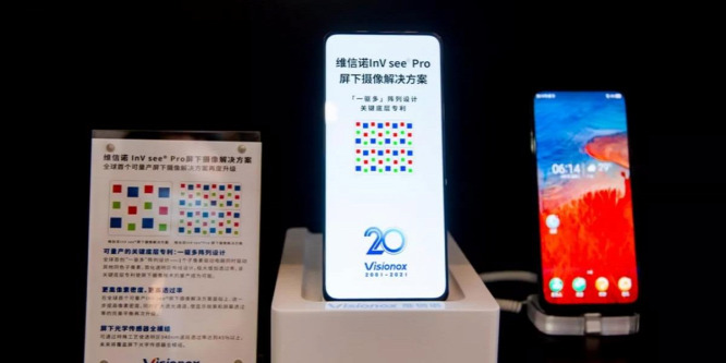 Készül a Visionox újabb kijelző alatti kamerája
