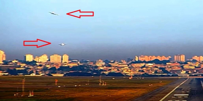 Furcsa manővereket tett egy leszálló Boeing – videó