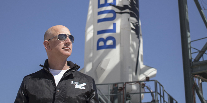 Jeff Bezos űrhajója is a kozmoszba indul
