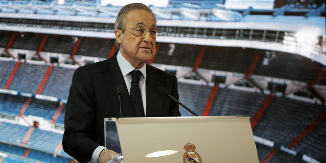 Óriási a botrány Madridban, Florentino Pérez a Real legendáit szidta