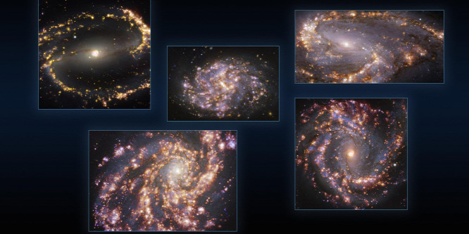 Elképesztő új felvételeken a közeli galaxisok