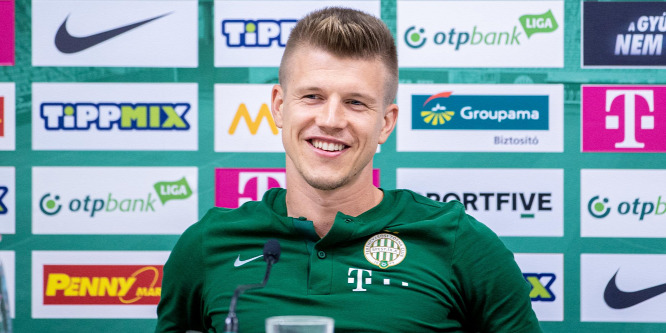 Sigér Dávid tudja, mit kell tennie, hogy visszakerüljön a Fradi kezdőjébe