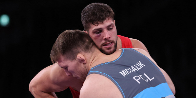 A birkózó Szőke Alex ötödik lett az olimpián