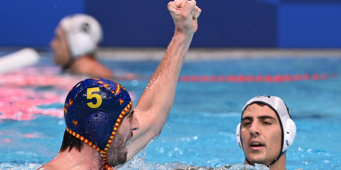 Nagy csatában jutott az elődöntőbe a spanyol férfi vízilabda-válogatott