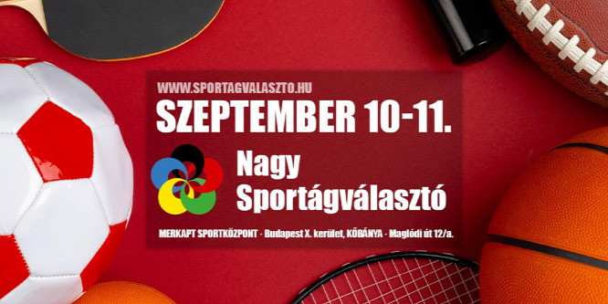 2 év után ismét lesz Budapesti Nagy Sportágválasztó!