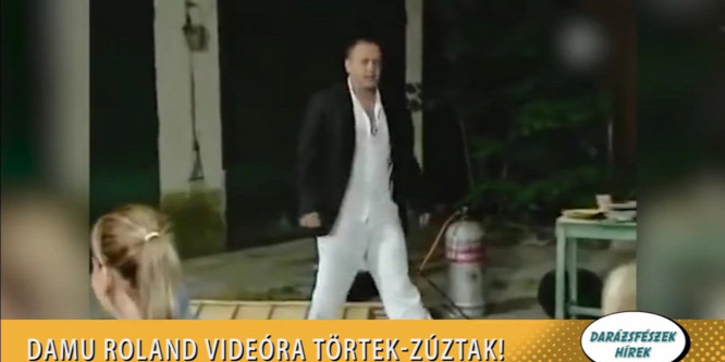 Damu Roland botrányos videójára törtek-zúztak a belvárosban - részletek Bagi Iván álhíradójában