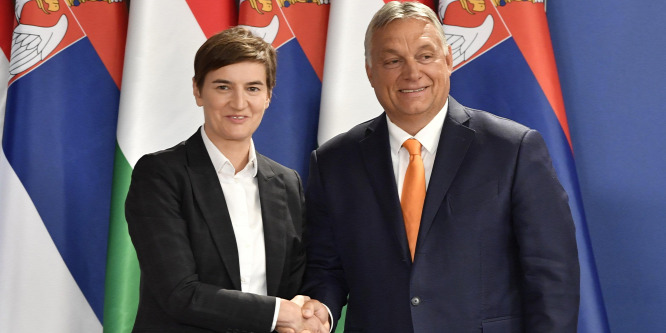 Ana Brnabic szerb miniszterelnök: Rendkívül sikeres az együttműködés Magyarországgal