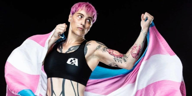 Egy férfiből nővé operáltatott harcos győzött a női küzdősportmérkőzésen
