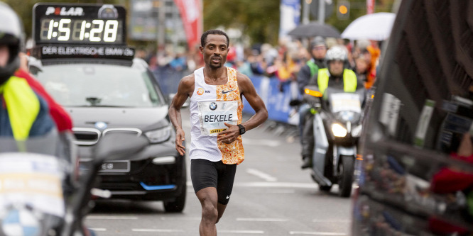 Két év után először tudott befejezni egy maratont a háromszoros olimpiai bajnok