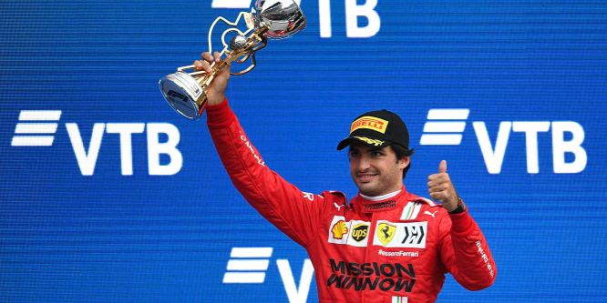 Sainz: Ez volt az eddigi legjobb hétvégém a Ferrarival