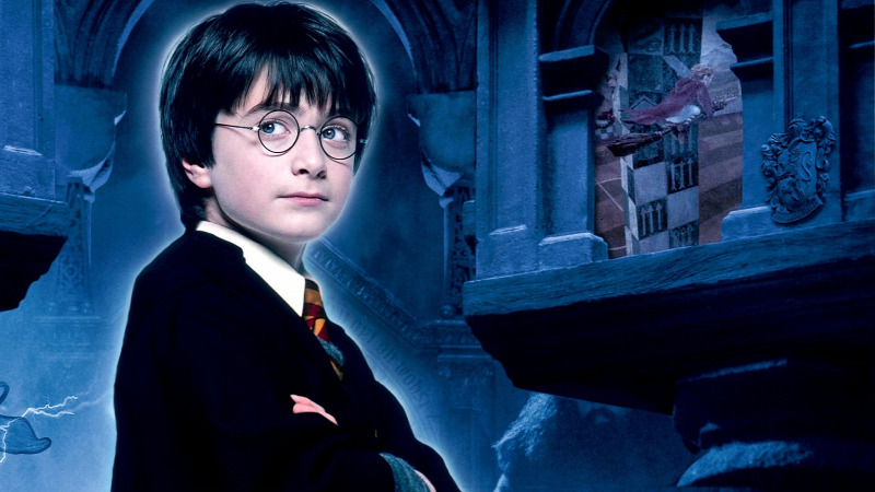 Harry Potter szerepében Daniel Radcliffe látható