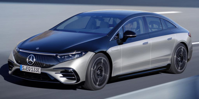 A világ legfényűzőbb elektromos autója - Mercedes-Benz EQS menetpróba