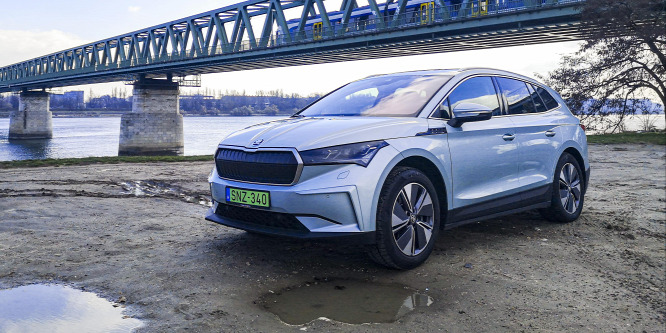 Ebben már senki sem érzi magát csehül - Skoda Enyaq iV 80 teszt (2021)
