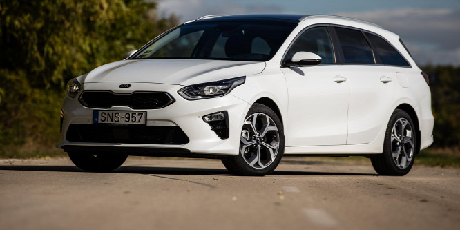 Kívül kispolgári cégautó, belül nagypolgári luxus - Kia Ceed SW 1.5 T-GDI teszt