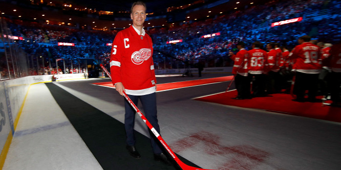 Alelnök lett Nicklas Lidström, a Detroit Red Wings legendás hokisa