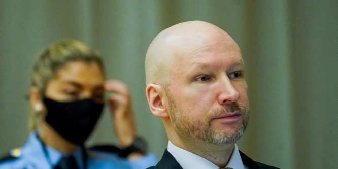 Másik börtönbe helyezik át Breiviket, a neonáci norvég tömeggyilkost