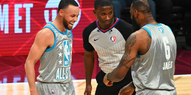 LeBron James csapata nyerte az NBA all star gálát, Steph Curry lett az MVP - videó