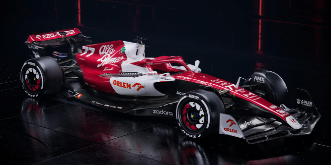 F1: Megérkezett a 2022-es Alfa Romeo - videó