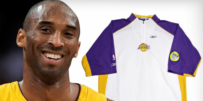 Több mint százmillió forintért kelt el Kobe Bryant történelmi meccsén viselt pólója