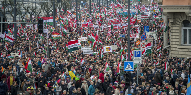 Csizmadia László a Békemenetről: A baloldal háborút indított Magyarország ellen, most is provokálni fognak