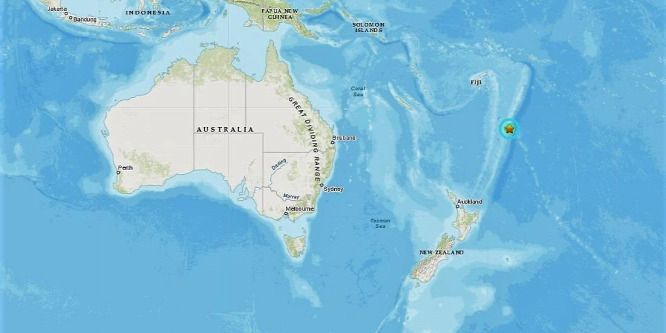 Újabb földrengés volt Tonga térségében