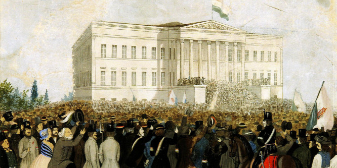 Ilyen id volt 1848. március 15-én a fvárosban