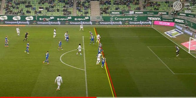 Nevetségesen hosszú percek telnek el, mire döntést hoz a videobíró az NB I-ben