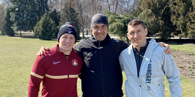 Palik Lászlóval futottak a Lőrincz testvérek a budapesti birkózó-Eb előtt