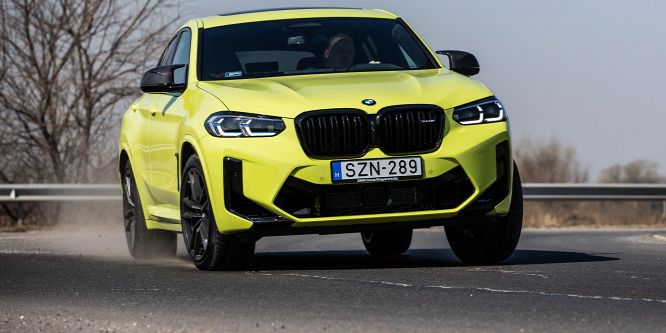 Igazi antidepresszáns, de a bolygót nem fogja megmenteni - BMW X4 M Competition teszt