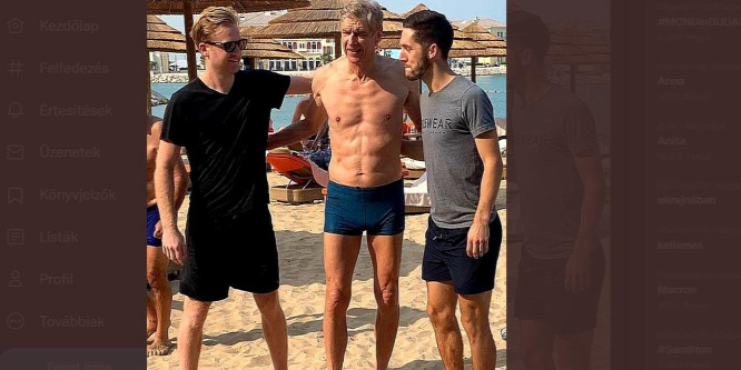Az Arsenal volt edzője hetven felett is kirobbanó formában van