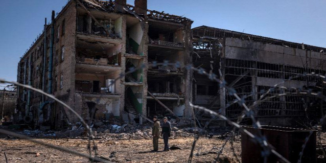 Harckocsigyárat bombáztak le az oroszok Kijevben