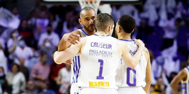 Győzelemmel kezdte az Euroliga negyeddöntőjét a Hanga Ádámmal felálló Real Madrid